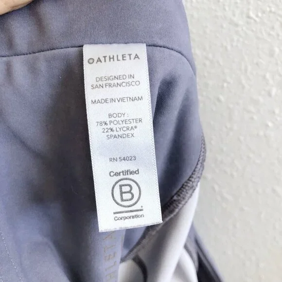 ATHLETA‎ Elation Watercolor Stripe 7/8 Tight XS Size - Picture 8 of 10